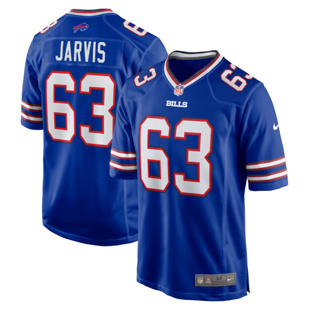 Men's Nike Kevin Jarvis Royal Buffalo Bills Team Game Jersey