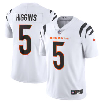 Men's Nike Tee Higgins White Cincinnati Bengals Vapor Untouchable Limited Jersey