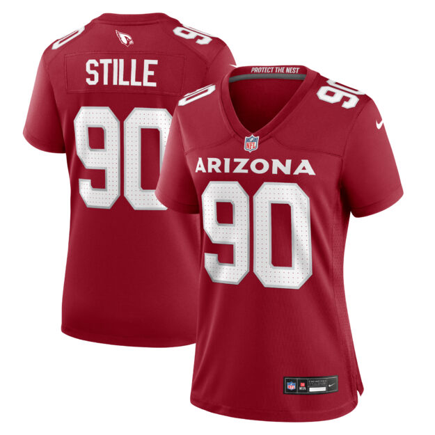 Women's Nike Ben Stille Cardinal Arizona Cardinals Team Game Jersey