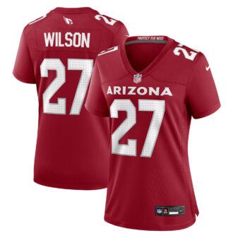 Women's Nike Divaad Wilson Cardinal Arizona Cardinals Team Game Jersey