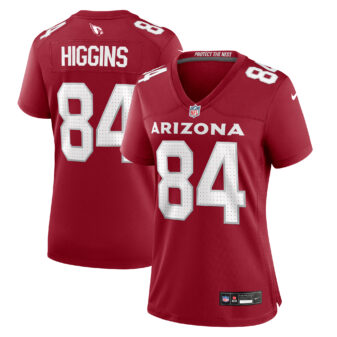 Women's Nike Elijah Higgins Cardinal Arizona Cardinals Team Game Jersey