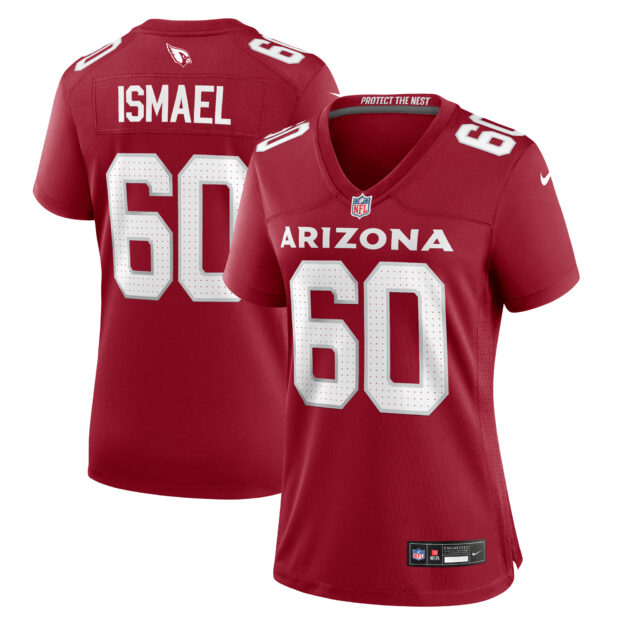 Women's Nike Keith Ismael Cardinal Arizona Cardinals Team Game Jersey