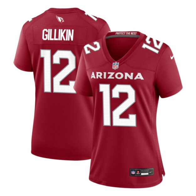 Blake Gillikin Women's Nike Cardinal Arizona Cardinals Custom Game Jersey