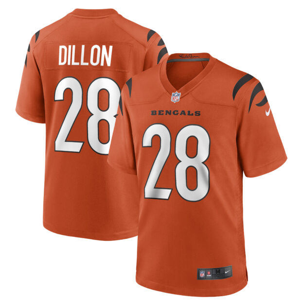 Men's Nike Corey Dillon Orange Cincinnati Bengals Retired Player Alternate Game Jersey