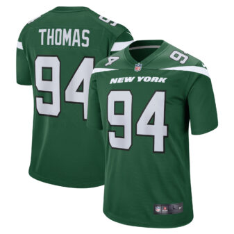 Men's Nike Solomon Thomas Gotham Green New York Jets Game Jersey