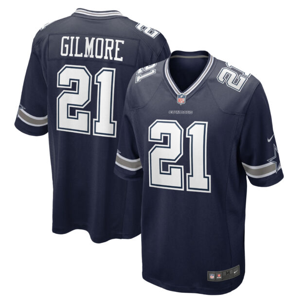 Men's Nike Stephon Gilmore Navy Dallas Cowboys Game Jersey