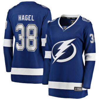 Women's Fanatics Branded Brandon Hagel Blue Tampa Bay Lightning Home Breakaway Player Jersey