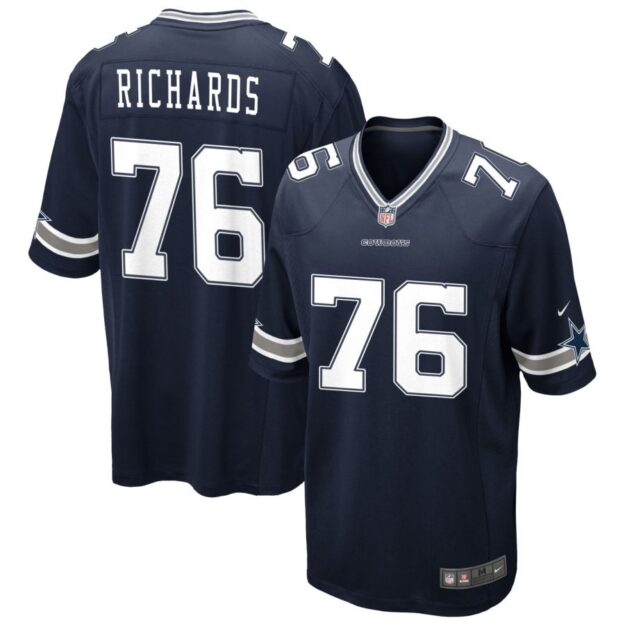 Asim Richards Men's Nike Navy Dallas Cowboys Custom Game Jersey