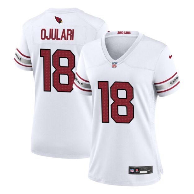 BJ Ojulari Women's Nike White Arizona Cardinals Custom Game Jersey