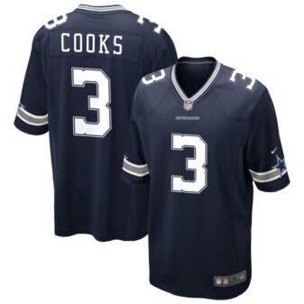 Brandin Cooks Men's Nike Navy Dallas Cowboys Custom Game Jersey