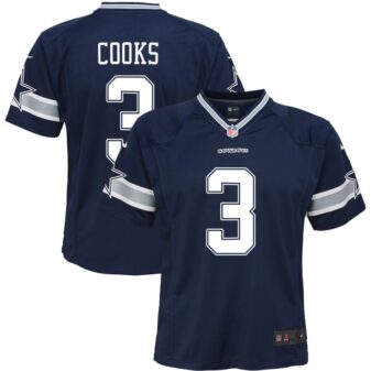 Brandin Cooks Youth Nike Navy Dallas Cowboys Custom Game Jersey