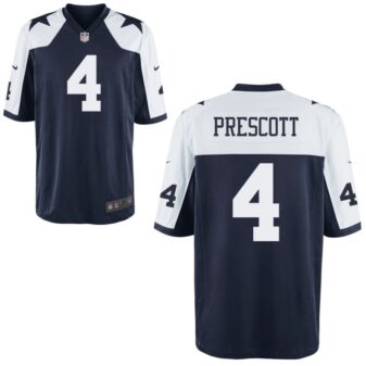 Dak Prescott Nike Youth Dallas Cowboys Customized Alternate Game Jersey