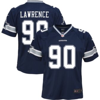 DeMarcus Lawrence Youth Nike Navy Dallas Cowboys Custom Game Jersey