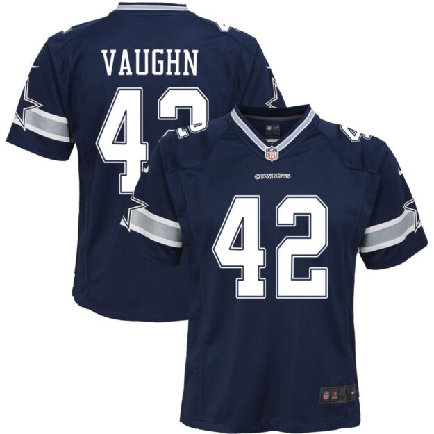 Deuce Vaughn Youth Nike Navy Dallas Cowboys Custom Game Jersey