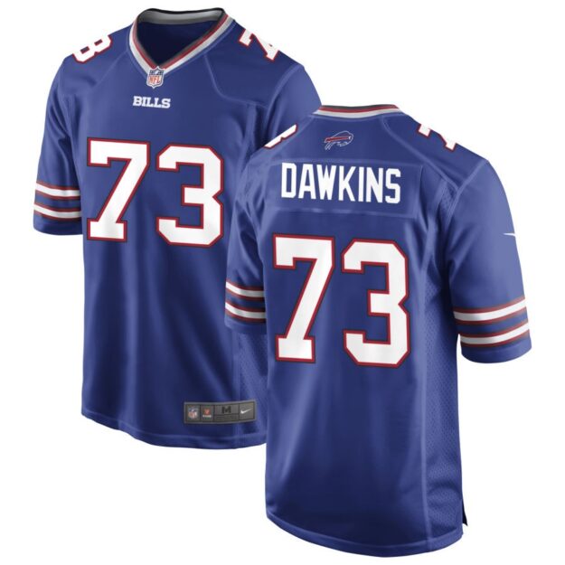 Dion Dawkins Men's Nike Royal Buffalo Bills Custom Game Jersey