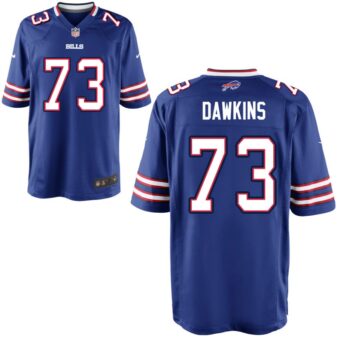 Dion Dawkins Youth Nike Royal Buffalo Bills Custom Game Jersey