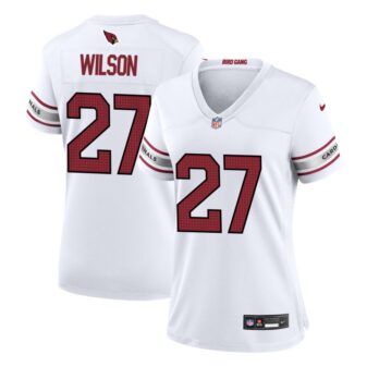 Divaad Wilson Women's Nike White Arizona Cardinals Custom Game Jersey