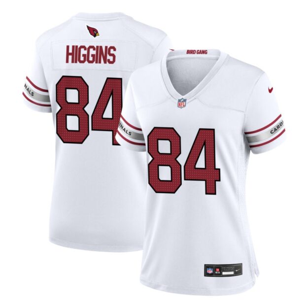 Elijah Higgins Women's Nike White Arizona Cardinals Custom Game Jersey