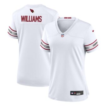 Garrett Williams Women's Nike White Arizona Cardinals Custom Game Jersey