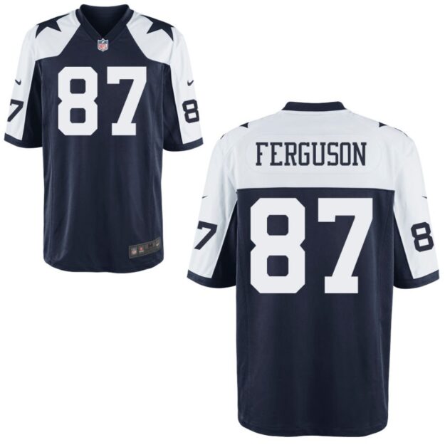 Jake Ferguson Nike Youth Dallas Cowboys Customized Alternate Game Jersey