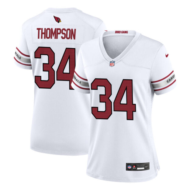 Jalen Thompson Women's Nike White Arizona Cardinals Custom Game Jersey