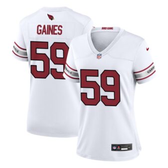 Jon Gaines Women's Nike White Arizona Cardinals Custom Game Jersey