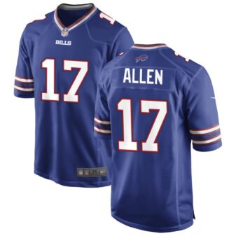 Josh Allen Men's Nike Royal Buffalo Bills Custom Game Jersey