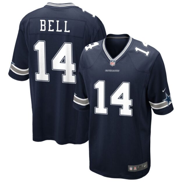 Markquese Bell Men's Nike Navy Dallas Cowboys Custom Game Jersey