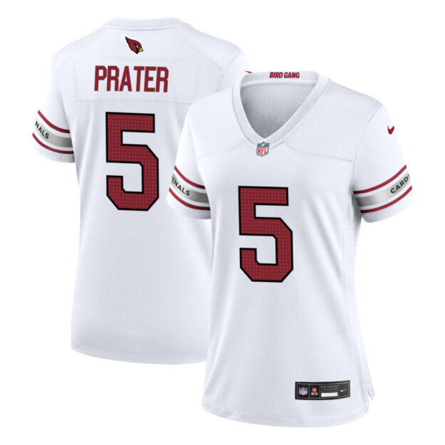 Matt Prater Women's Nike White Arizona Cardinals Custom Game Jersey