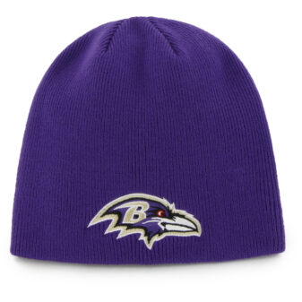 Men's '47 Purple Baltimore Ravens Secondary Logo Knit Beanie