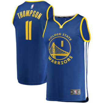 Men's Fanatics Branded Klay Thompson Royal Golden State Warriors Fast Break Replica Player Jersey - Icon Edition