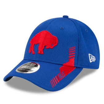 Men's New Era Royal Buffalo Bills 2021 NFL Sideline Home Historic Logo 9FORTY Adjustable Hat