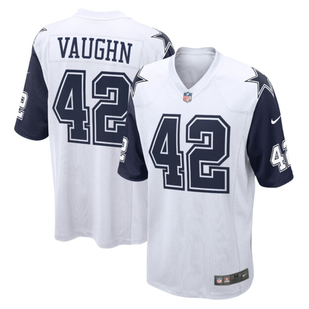 Men's Nike Deuce Vaughn White Dallas Cowboys Alternate Game Jersey