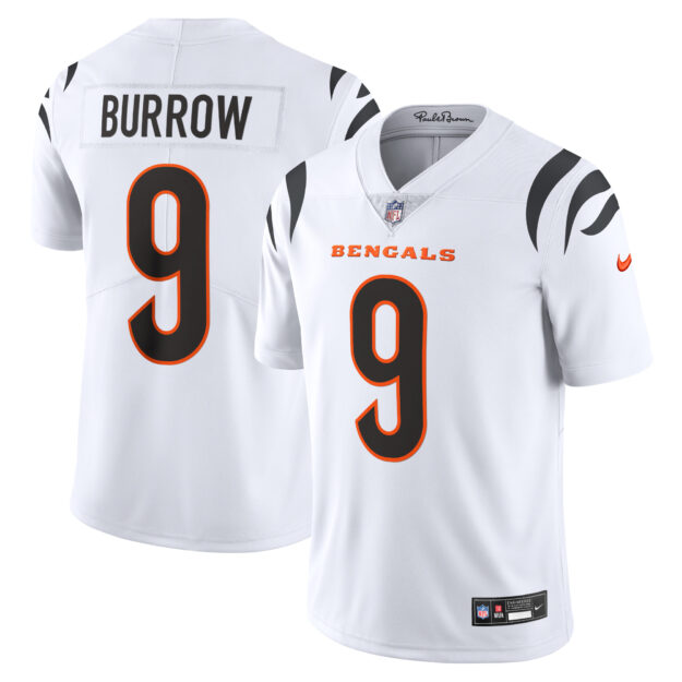 Men's Nike Joe Burrow White Cincinnati Bengals Vapor Untouchable Limited Jersey