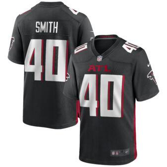 Men's Nike Keith Smith Black Atlanta Falcons Game Jersey