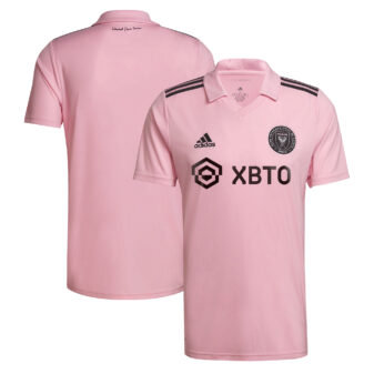 Men's adidas Pink Inter Miami CF 2022 The Heart Beat Kit Replica Blank Jersey