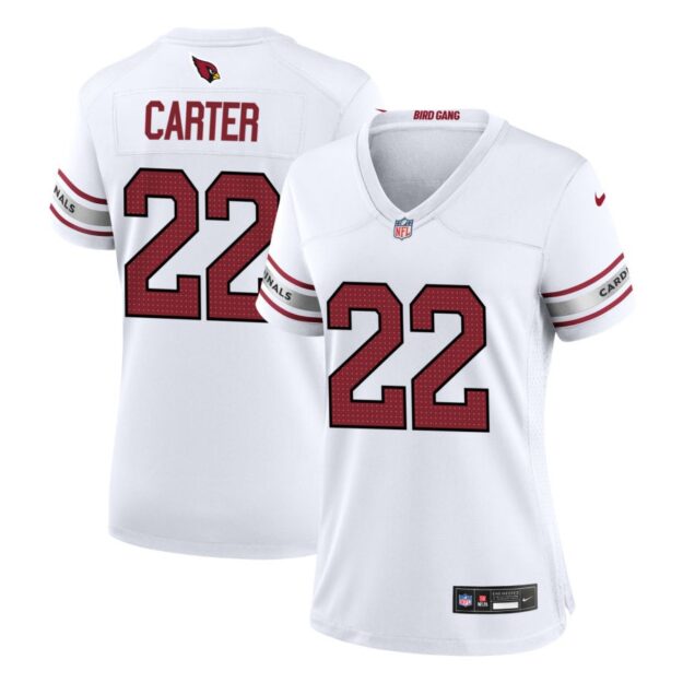 Michael Carter Women's Nike White Arizona Cardinals Custom Game Jersey