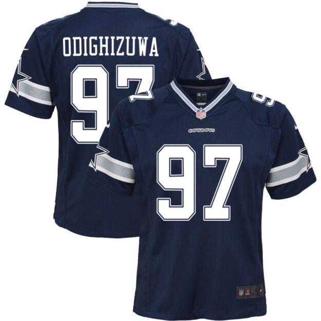 Osa Odighizuwa Youth Nike Navy Dallas Cowboys Custom Game Jersey