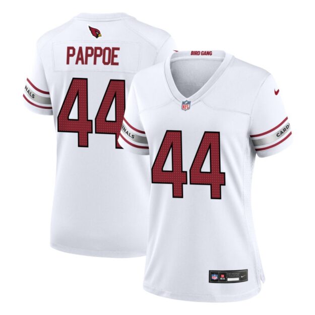 Owen Pappoe Women's Nike White Arizona Cardinals Custom Game Jersey