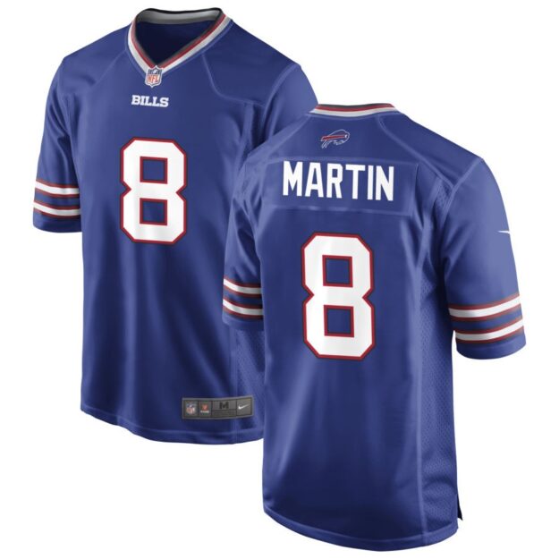 Sam Martin Men's Nike Royal Buffalo Bills Custom Game Jersey