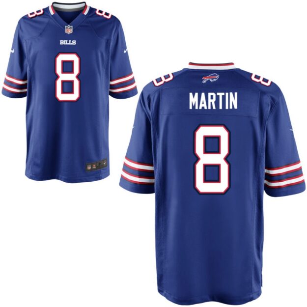 Sam Martin Youth Nike Royal Buffalo Bills Custom Game Jersey