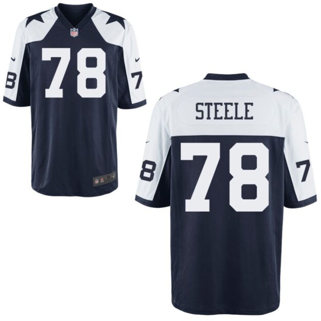 Terence Steele Nike Youth Dallas Cowboys Customized Alternate Game Jersey