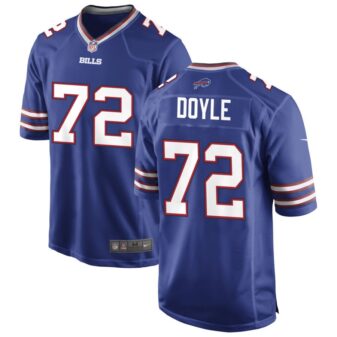 Tommy Doyle Men's Nike Royal Buffalo Bills Custom Game Jersey