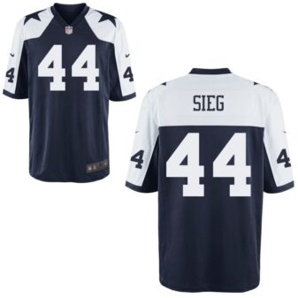 Trent Sieg Nike Youth Dallas Cowboys Customized Alternate Game Jersey