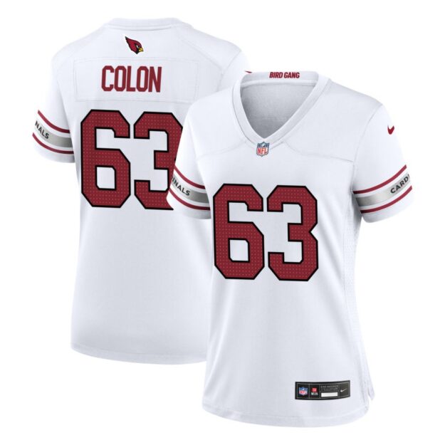 Trystan Colon Women's Nike White Arizona Cardinals Custom Game Jersey