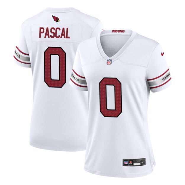 Zach Pascal Women's Nike White Arizona Cardinals Custom Game Jersey