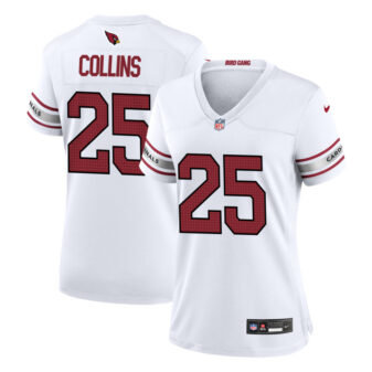 Zaven Collins Women's Nike White Arizona Cardinals Custom Game Jersey