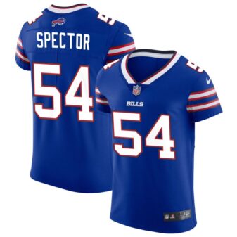 Baylon Spector Men's Nike Royal Buffalo Bills Vapor Elite Custom Jersey