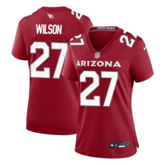 Divaad Wilson Women's Nike Cardinal Arizona Cardinals Custom Game Jersey