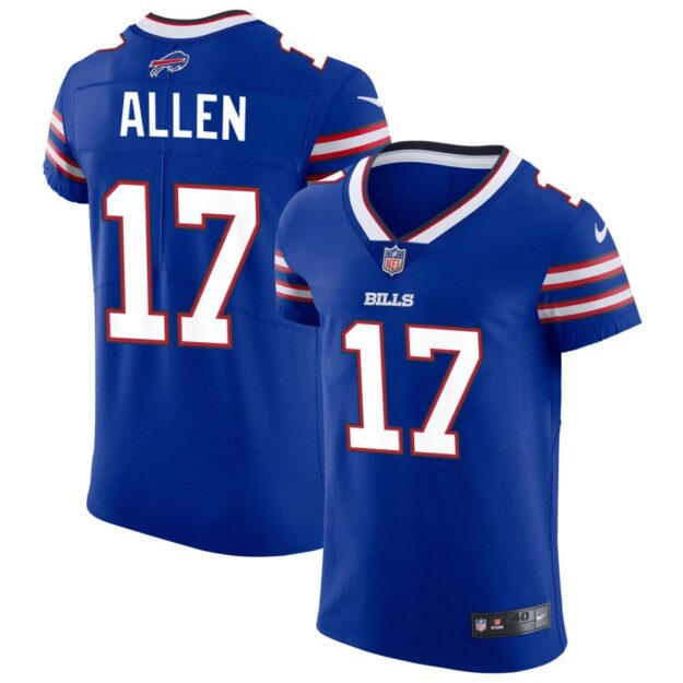 Josh Allen Men's Nike Royal Buffalo Bills Vapor Elite Custom Jersey